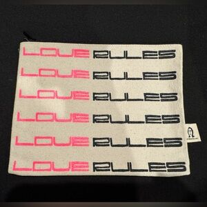 Pamela Barsky Love Rules pouch